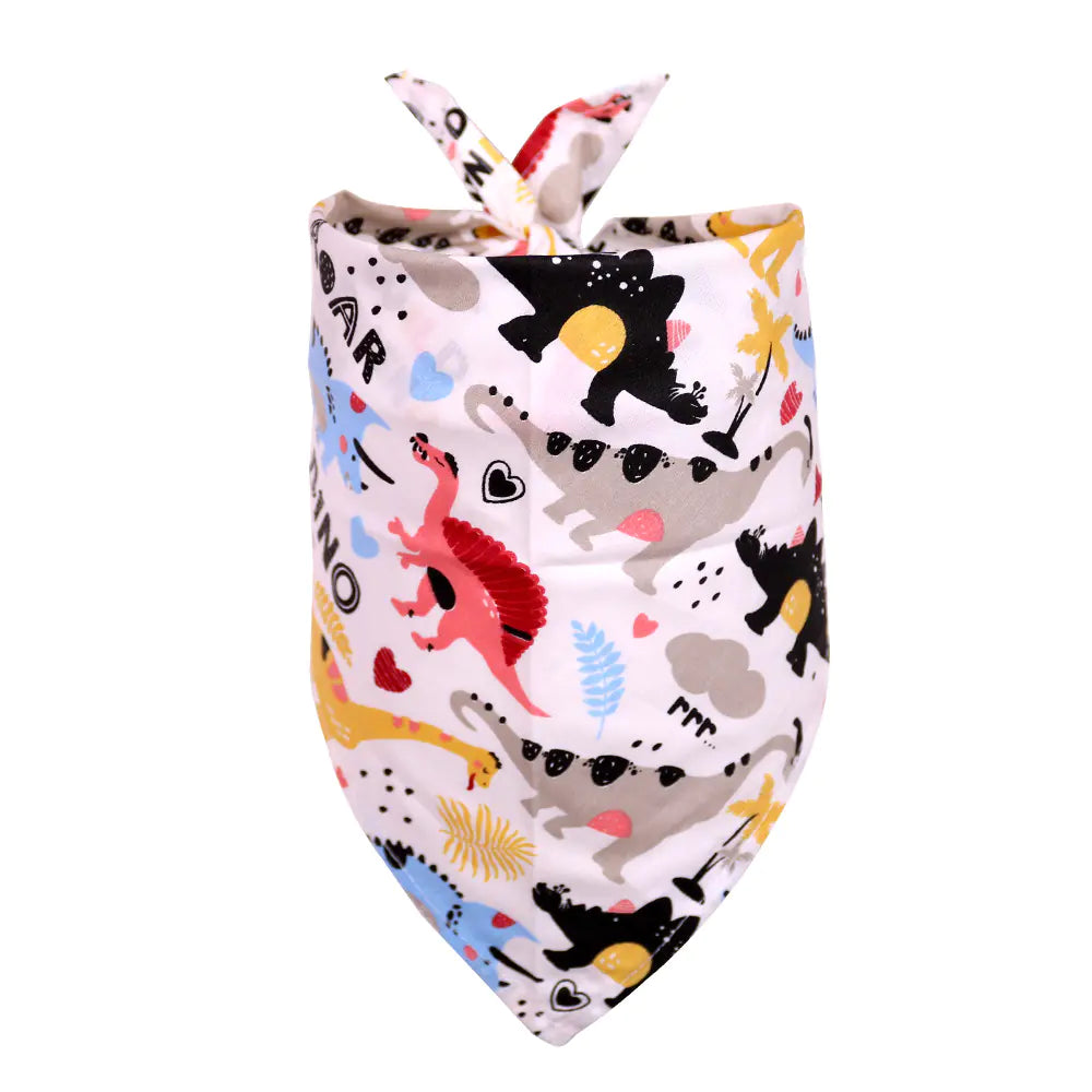 Cotton Triangle Scarf for Dogs (Pet Accessory)