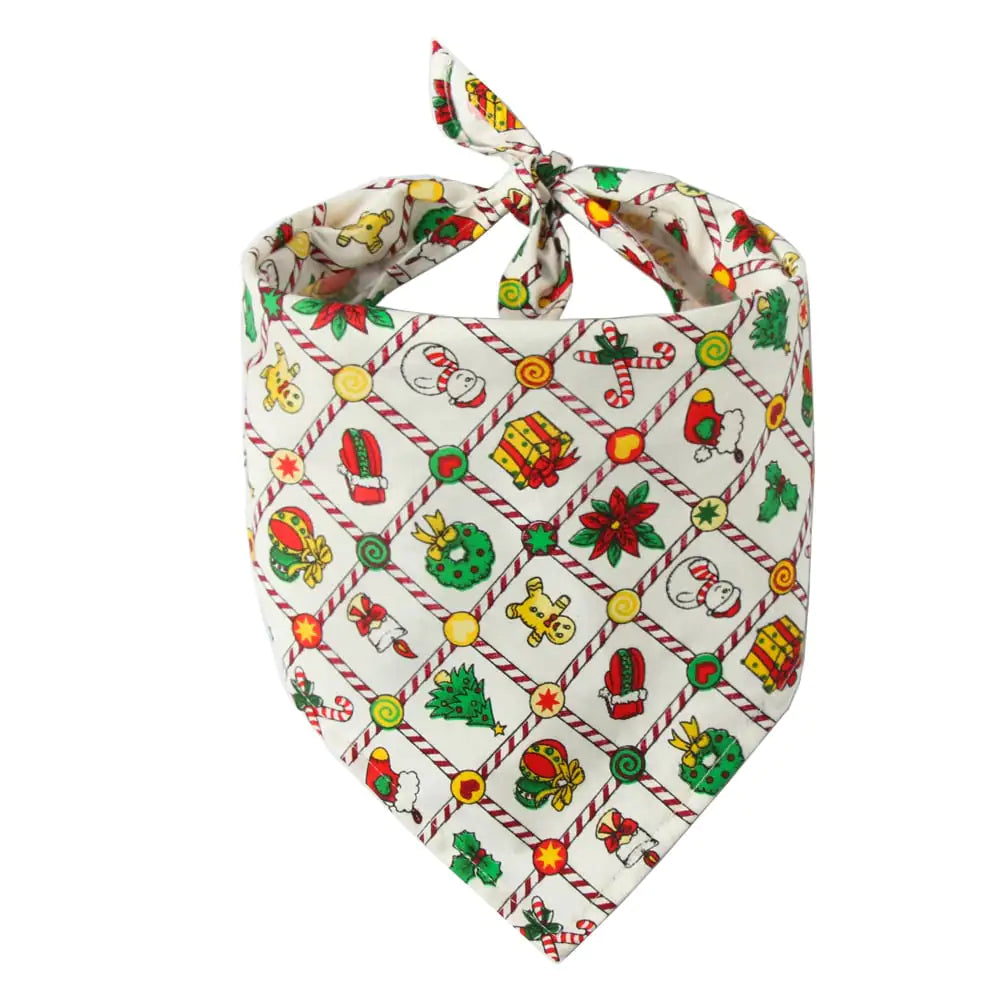 Cotton Triangle Scarf for Dogs and Cats